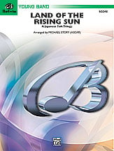 Land of the Rising Sun Concert Band sheet music cover